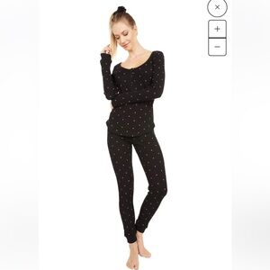 BNWT Plush Thermal PJ Set